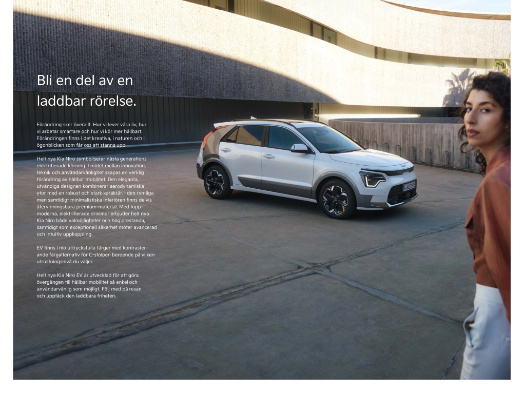 Brochure for Kia Niro