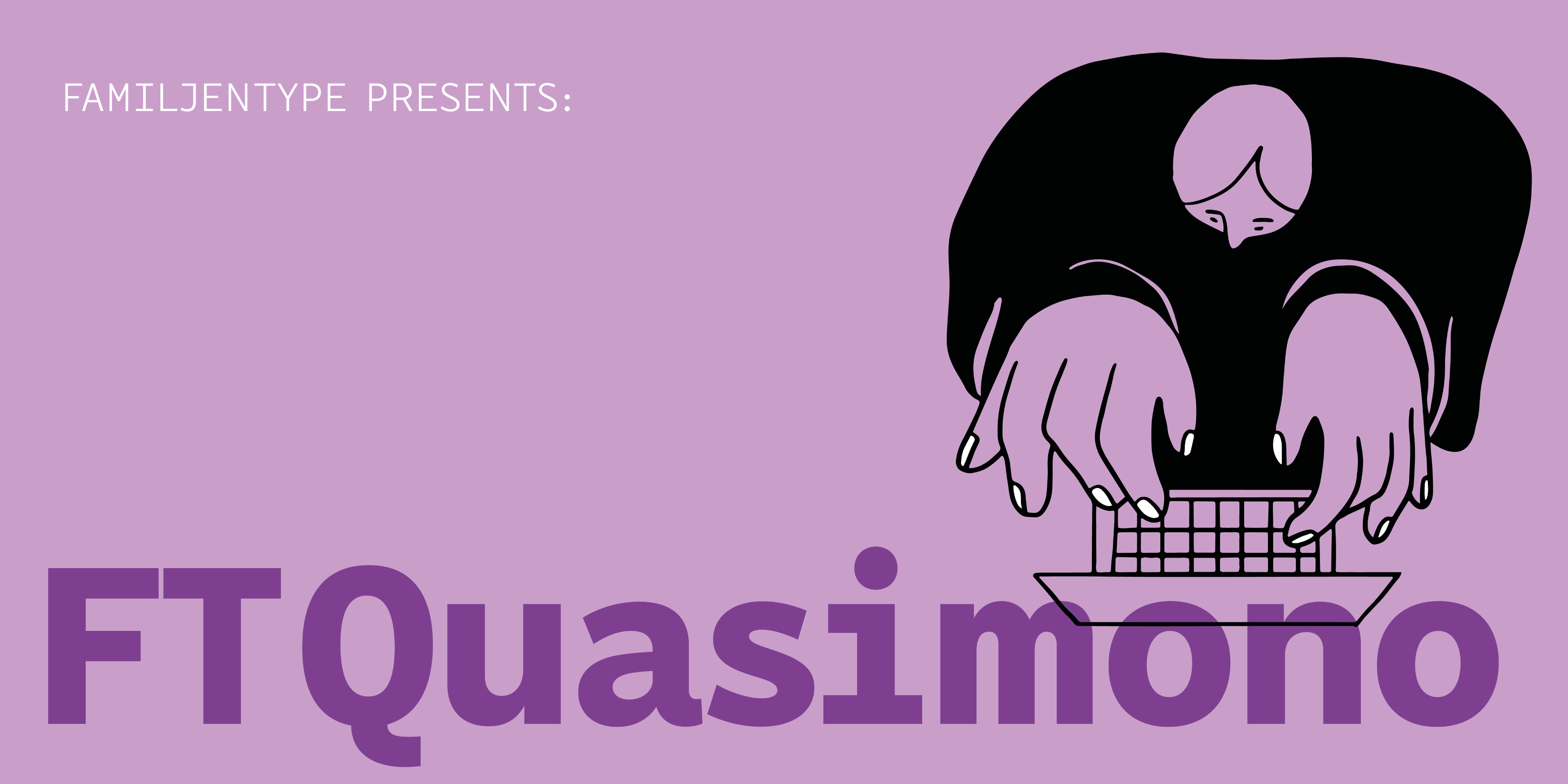 Quasimono typeface